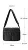 Japanese Style Fashion Messenger Bag Nylon Cloth Men Single Shouler Bag Waterproof Crossbody Bag Casual Men Handbag Chest Bag 240117