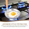 Pannor japansk stekning frukost liten ägg mini stekt dumpling oyakodon metall stekpanna non stick