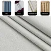 310cm Height 100% Blackout Solid Color Soundproof Curtain Blackout Faux Linen Curtains For Bedroom Living Room Drapes Window 240117