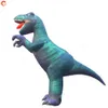 8m-26ft buitenactiviteiten opblaasbaar dinosaurusmodel groot levensecht T-Rex mascotte Jurassic cartoon dier ballon speelgoed voor themapark decoratie