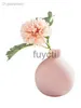 Vasi Accessori per la decorazione della casa Vaso di fiori moderno Vasi per fiori Vaso in ceramica Piccolo soggiorno Decorazione Decorazione per ufficio YQ240117