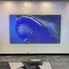 2023 NYTT ALR Ambient Light avvisar CLR PET Black Crystal Frame Projection Screen 72 "- 120" för Ultra Short Throw Ust-projektor