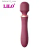 Inne przedmioty dla zdrowia Lilo potężna AV Magic Wand Łulicz dla kobiet g vibrator masager dla dorosłych produkt Q240117