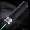 Andra1 Airsoft Accessories High-Power Green Laser 850 Portable Mint Pointer 5MW Tra-Long Strålningsavstånd för Drop Delivery Sports O DHDPP