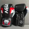 68101214ozプロフェッショナルボクシンググローブ厚いPu muay thai mma Sanda Fighting Trainingグローブアクセサリー240117