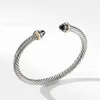 Designer David Yumans Yurma Jewelry Bracelet Xx Popular 5mm Bracelet Twisted Thread Open Handpiece