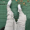 Pants Mens Mens Pants Fall Winter Streetwear Cargo Pockets Sweat Casual Trousers Mens Jogging Sweatpants