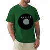 Camisetas para hombres de hombres Fjaak Record Camiseta Tamisas negras Boys For Men Algodón