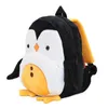 Handtaschen Jungen Mädchen Rucksack Niedlicher Tierpinguin Kinder Plüsch Rucksack Kindergarten Schultasche