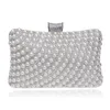 Beded Damen Abendtaschen Diamanten Muschel Dame kleine Tageskupplungen Party Abendessen Hochzeit Braut Hohlperlen Handtaschen Geldbörse 240117