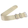 Boderry campo pulseira de relógio 22mm banda universal tipo esportes náilon piloto militar saco pulseira presente masculino 240116