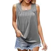 Women's Tanks Women Solid Color Pleated Square Neck Loose T-shirt