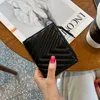 ファッションウォレット女性用短い財布ウォレット大容量コイン財布革のクリップカードバッグ021824A