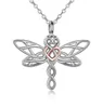 Pendanthalsband Dragonfly Urn -halsband för Ashes Keepsake Jewelry Women2213035