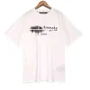 Designer Mans T-shirts Nya modemärke Teddy Bear Short Limited Inkjet Graffiti Letter Printing Sleeve Cotton