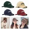 Berretti da baseball Vintage Lettera Berretto da baseball in velluto a coste ricamato Colore caramella Cappelli invernali caldi per uomo Donna Cappellino Hip Hop fresco Bone Gorras J240117