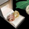 anillo twist ring serpentii ring size 6 7 8 9 option 18K gold plated anillos geometry serpentii wrapp silver plated rings luxury anillos set gifts