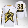 Maillot de hockey All Star 2024 Division métropolitaine Sidney Crosby Jack Hughes Tom Wilson Boone Jenner Igor Shesterkin Sebastian Aho Mathew Barzal Travis Konecny