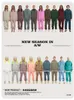 His-and-Hers CP Paris Y K tröja Designer Paris tröja Mens Classic tröja Kandis Candy Colored Pullover Sweater Cardigan Crew Neck Sweater Fashion Fashion