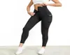 Leggings da donna039s Vita alta Fitness Donna con tasche Push Up Compressione Legging Esercizio Ragazze Activewear Nero Tessuto da palestra9662406