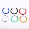 Circle Round Carabiner Camping Spring Snap Clip Hook Keychain Camping Camping Climbing Thailing Outdoor Tools 0117