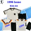 Kit infantil Copa do Mundo 1992 Ge Retro Jersey Littbarski BALLACK KLINSMANN 90 92 96 14 camisas infantis KALKBRENNER 1996 Matthaus