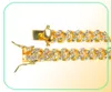 12 mm bioder biżuterii kubańska łańcuch linku męski Złoty Naszyjnik łańcuch dla mężczyzny Diamond lodowane łańcuchy stopowe austriackie rhinestone 4135278