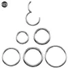 10 stks/partij Scharnierende Septum Clicker Segment Neus Ring Hoop Wenkbrauw Lip Helix Daith Conch Kraakbeen Oorbellen Punk Sieraden 240117