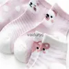 Skarpetki dla dzieci 5 Pairs/Lot Toddler Baby Boy Socks Summer siatka cienkie skarpetki dla dziewcząt bawełna nowonarodzone niemowlęce skarpetki tanie ff h240508