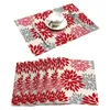 Placemats Romantisch Decor Feestelijk Dineren Accessoires Valentijnsdag Placemat Set Hartprint Antislip Voor Thuis