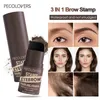 Professionell Brow One Steps Shaping Kit Stamp Set Makeup Stick Hairline Contour Waterproof Tint Stencil Eyebrow Mall 240116