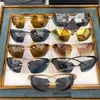 Modedesigner-Sonnenbrille, klassische Brille, Goggle, Outdoor, Strand-Sonnenbrille für Mann und Frau, dreieckige Signatur, hochwertiger Buchstabe Pra, heißer Polaroid-Luxus