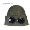 Designer Deux lentilles Lunettes Lunettes Bonnets Hommes CP Chapeaux tricotés Casquettes de crâne en plein air Femmes Inévitable Bonnet d'hiver Noir Gris Bonnet 5495