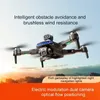 Drone pieghevole per fotografia aerea ad alta definizione con doppia fotocamera controllata elettronicamente RG600 Pro, posizionamento del flusso ottico, evitamento intelligente degli ostacoli