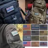 Broderade USA -flagga lappar märke Taktiska militära lappar tyg us flagga höger axel tyg armband för klädpåse cap p220