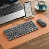 Клавиатуры 2.4G Bluetooth-совместимая беспроводная клавиатура Мышь Combo Slient Gaming Keyboard Mouse для iPad Tablet Macbook Pro Ноутбук PC Gamer J240117