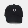 Ball Caps Face Trucker Hat Washed Dad Hat for Men Women Cute Baseball Caps Unstructured Smile Embroidered Hat YQ240117