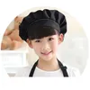 베레츠 클래식 베이비 요리사 앞치마 모자 어린이 의상 요리 의상 포지시 소품 크리스마스 장식