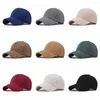 Bérets hommes couleur unie tissu en daim casquettes à visière réglables chapeau de camion casquette de baseball chapeaux