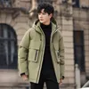 Parkas en duvet de canard blanc pour hommes, doudoune d'hiver épaisse, coupe-vent et chaude pour l'extérieur, nouvelle collection de sport