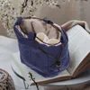 Ensembles de thé 1PC motif Lotus sac de théière de voyage portable pochette de rangement d'articles de thé en porcelaine