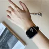 Женский браслет с бриллиантами для Apple Watch Band Series 9, 8, 7, 6 SE 5, 4, 3, регулируемый металлический ремешок для часов Ultra 2, 49 мм, 41 мм, 45 мм, 40 мм, 44 мм, ремень