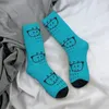 Chaussettes pour hommes lunettes drôles avec tableau de Test oculaire équipage unisexe Kawaii opticien optométriste printemps été automne hiver robe