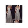 Basic & Casual Dresses Casual Dresses Fashion Women Ladies Sleeveless Dress Formal Wedding Long Evening Party Ball Prom Gown White Sw Dhur2