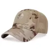 Bollmössor Herrskalle Taktiska baseballmössor för kvinnor kamouflage militär andningsbara nät snapback mössor bergsklättring lastbilssol hattar yq240117