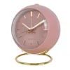 Luxury Alarm Clock Nordic Electronic Desk Quartz Clock Simple Children's Kids Desktop Bedside Student Mute Table Clock 240116