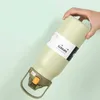 Tumbler Thermo Bottle Stor kapacitet med halm rostfritt stål termisk vattenflaska kall och termosopp vakuumkolv Gym 240117