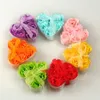 12 Boxes 6pcs Pink Decorative Rose Bud Petal Soap Flower Wedding Favor in Heart-shaped Box317q