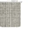 Duschgardiner Ready-Made Curtain Plain Texture Duschgardiner Fönster badkar gardin marmor dekorativa gardiner geometri badrum gardin stång