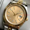 36 / 41 mm topluxe herenhorloge designer horloges van hoge kwaliteit mode keramische bezel 2813 automatisch uurwerk nieuw mechanisch SS voor mannen horloges aaa klok datum goud